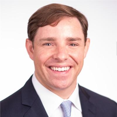 Man smiling at camera for headshot